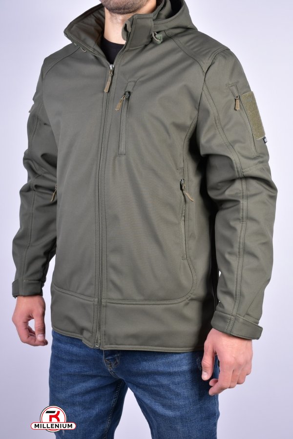 Куртка чоловіча на флісі (кол. хакі) зимова "COMBAT tactical" Розмір в наявності : 50 арт.305C-001
