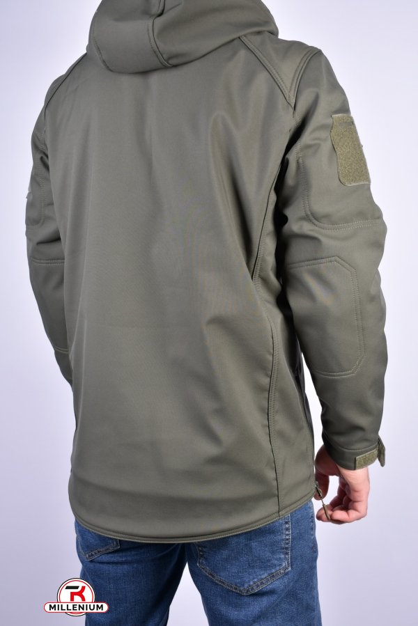 Куртка чоловіча на флісі (кол. хакі) зимова "COMBAT tactical" Розмір в наявності : 50 арт.305C-001