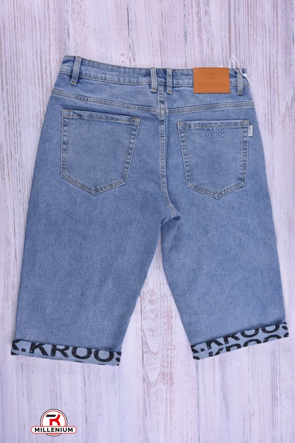 Шорти чоловічі джинсові "R.KROOS" Розміри в наявності : 31, 32, 33, 34, 36, 38 арт.RK1136