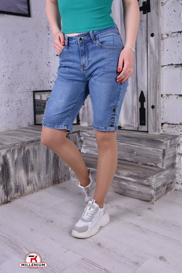 Шорти джинсові жіночі "NewJeans" Розміри в наявності : 28, 32 арт.DX3030