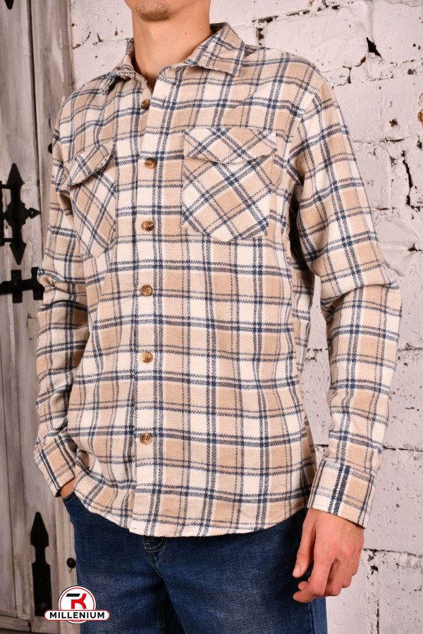 Рубашка мужская "Ronex" 100%COTTON Размеры в наличии : 42, 44, 46, 50 арт.7282/1