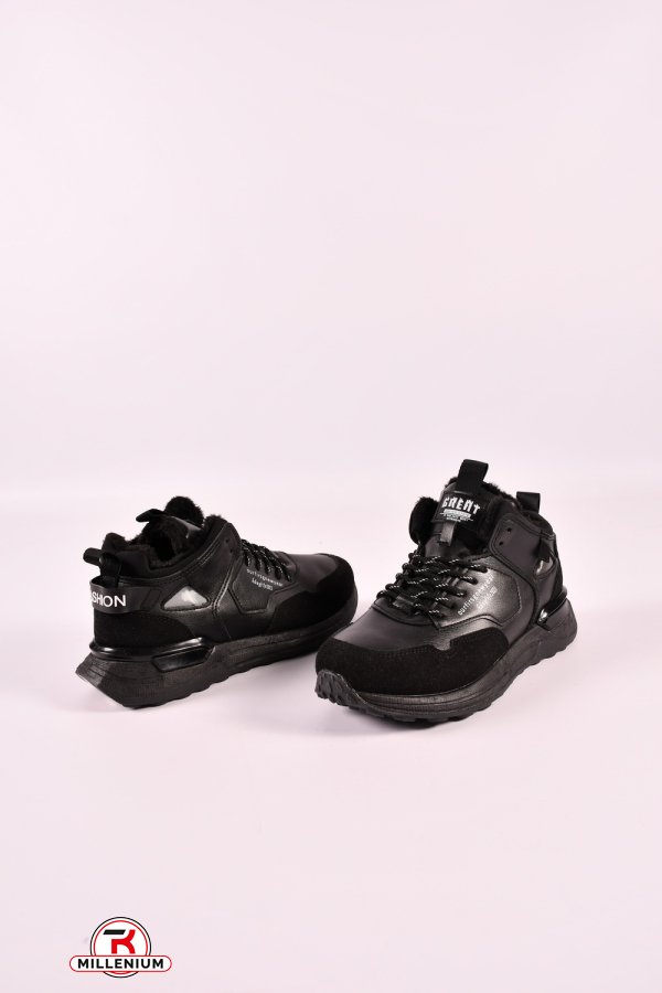 Кросівки чоловічі зимові на хутрі "MaiNelin" Розмір в наявності : 44 арт.M531