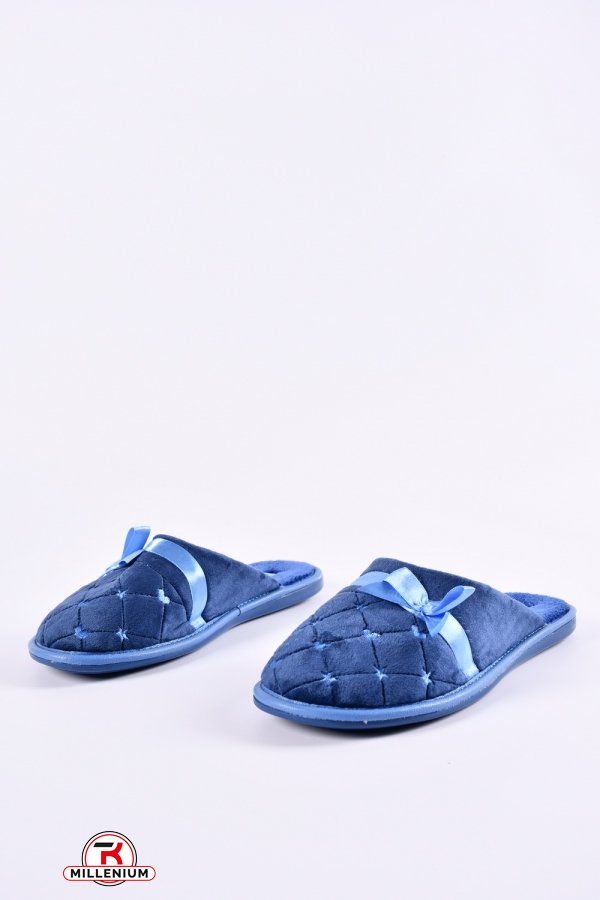 Тапочки жіночі з підошвою з поліуретану "БЕЛСТА" Розміри в наявності : 36, 37, 38, 39, 40, 41 арт.88-1