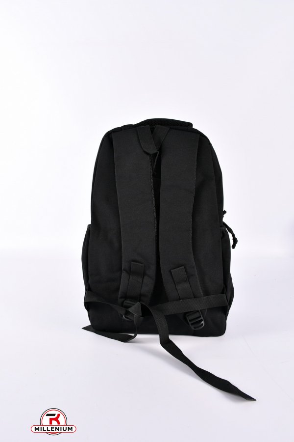 Рюкзак тканевый (цв.черный) размер 43/30/10 см. арт.SN3869