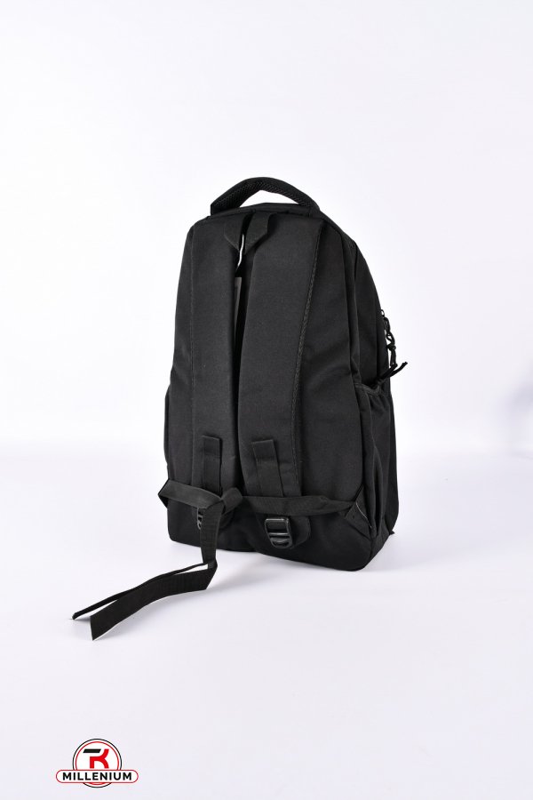 Рюкзак (цв.чёрный) из плащевки размер 41/28/13см арт.SN3865