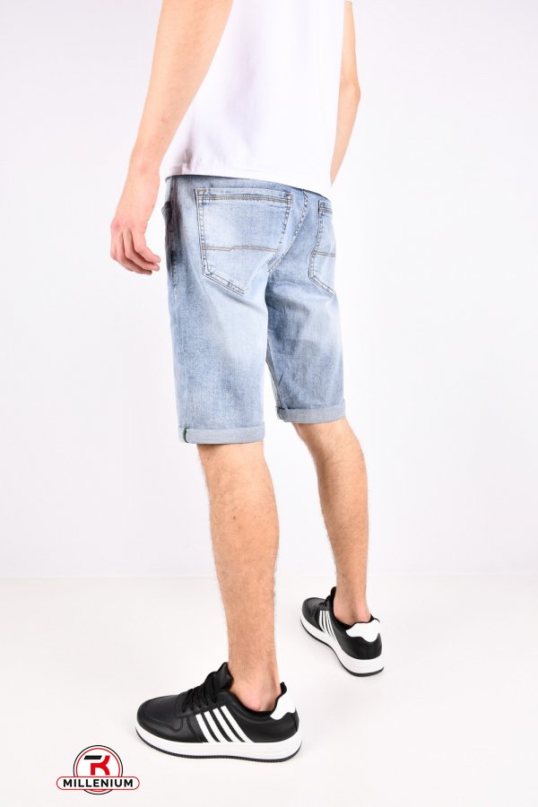 Шорти чоловічі джинсові стрейчові "PAGALEE" Розміри в наявності : 32, 33, 34, 36, 38 арт.P6970D