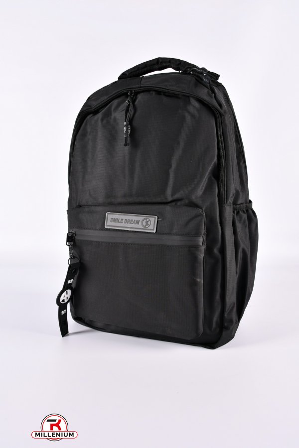 Рюкзак из плащевки (цв.чёрный) размер 30/45/13 см. "GORANGD" арт.332