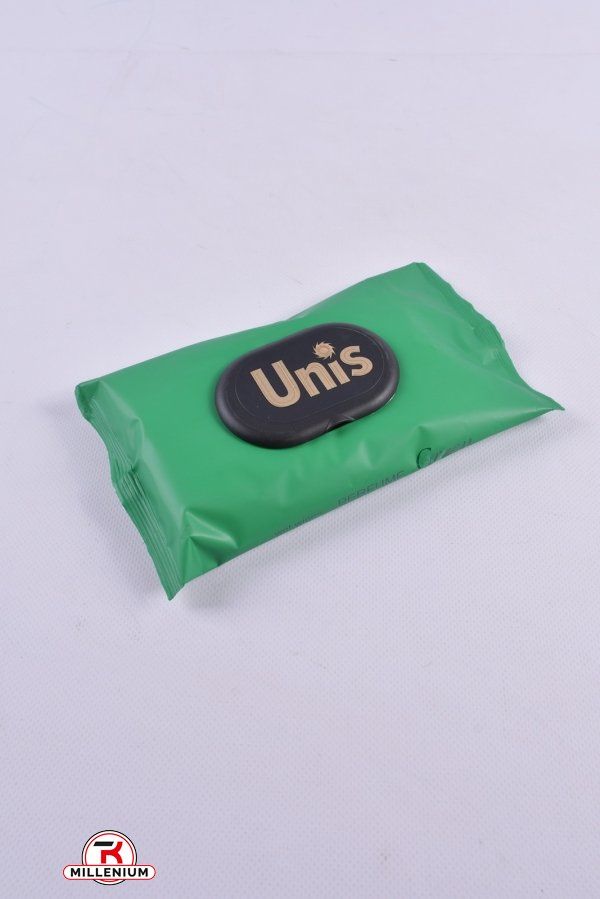 Вологі серветки "UNIS" антибактеріальні Perfume Green 24шт арт.24