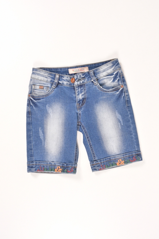 Шорти жіночі джинсові стрейчеві WOKA LESI Розмір в наявності : 25 арт.W1110