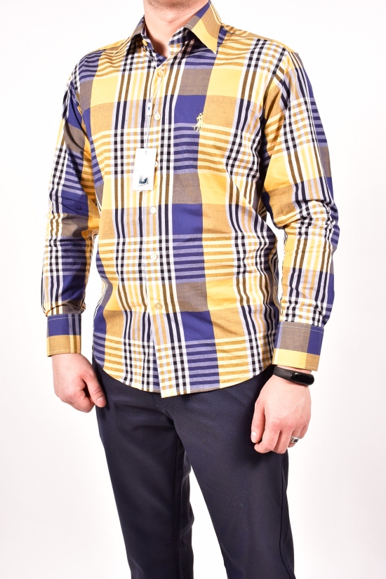 Рубашка мужская Polo (Cotton 100%) Размер в наличии : 44 арт.A1-2