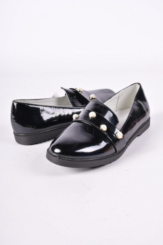Туфлі для дівчинки лакові "СОНЦЕ" Розміри в наявності : 33, 34, 35, 37 арт.XS18-13