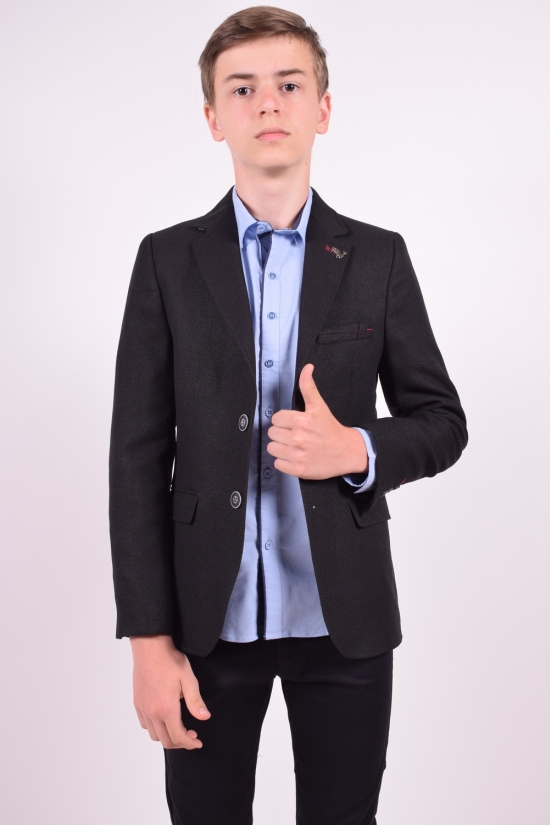 Пиджак для мальчика (Hasir)  color 8500 Palmiro rossi Рост в наличии : 146, 152, 164 арт.4020