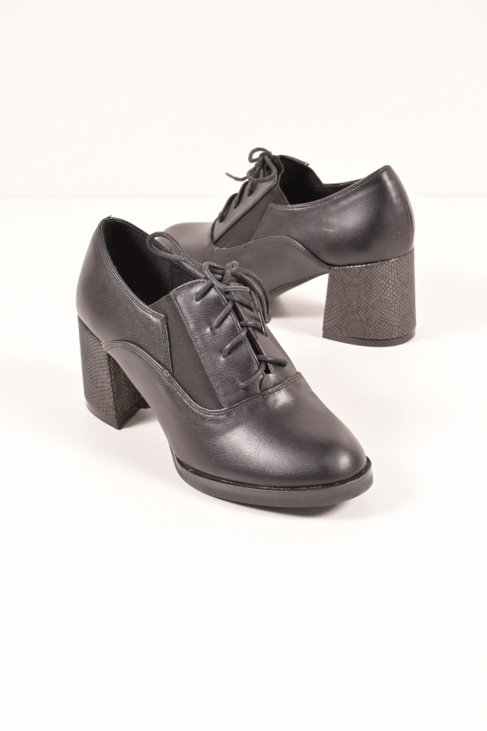 Туфли женские  (цв.черный) Meideli Размер в наличии : 37 арт.EA77-22