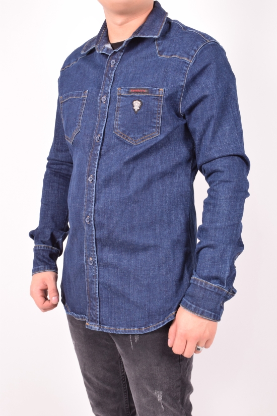 Рубашка мужская джинсовая  Cobbelti Размер в наличии : 44 арт.1190-78