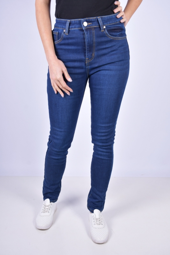 Джинсы женские стрейчевые на флисе NewJeans Размеры в наличии : 25, 26 арт.DF6043