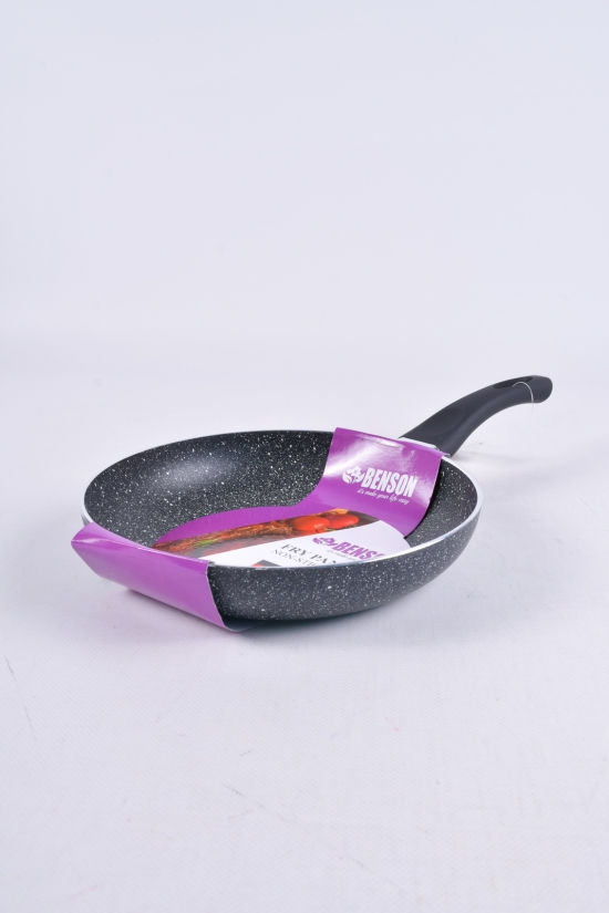 Сковорода з мармуровим покриттям (d-22см) "Benson" арт.BN-546