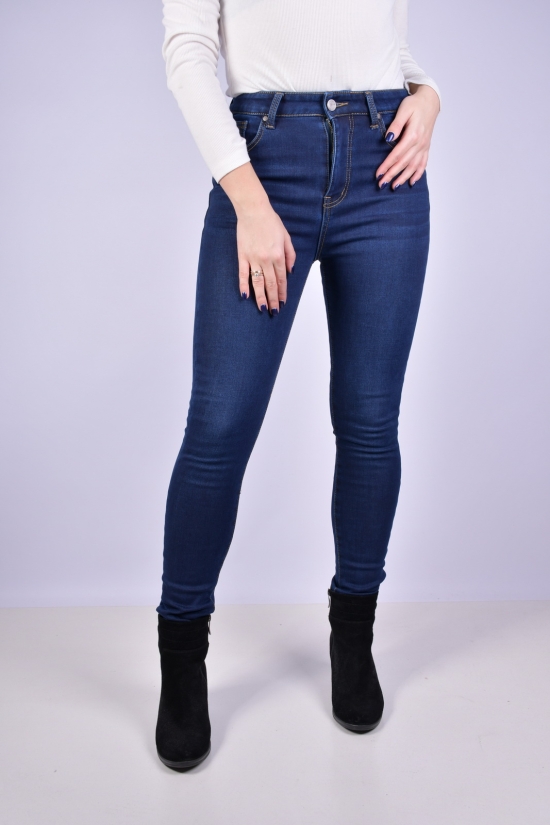 Джинсы женские стрейчевые на флисе "NewJeans" Размер в наличии : 25 арт.DF643