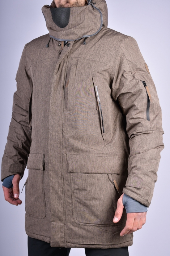 Куртка мужская лыжная (цв.коричневый) из дышащей мембранной ткани 10000mmSNOW HEADQUARTER Размеры в наличии : 50, 52, 54 арт.A-8751