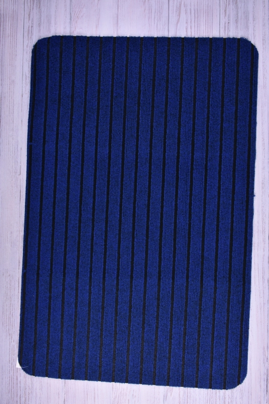 Килимок на гумовій (колірний синій) основі розмір 60/90 см. арт.LB-2022-006