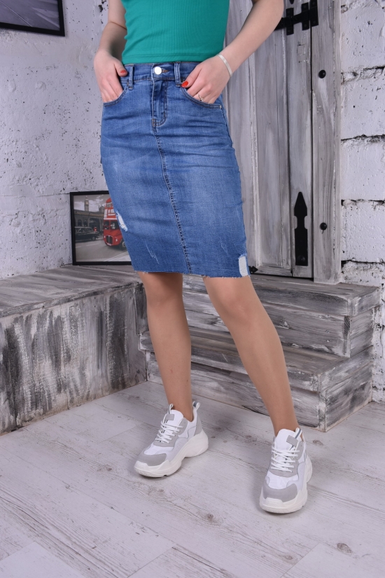 Спідниця жіноча джинсова стрейчева "NEW JEANS" Розміри в наявності : 25, 26, 27, 28, 29 арт.D3755