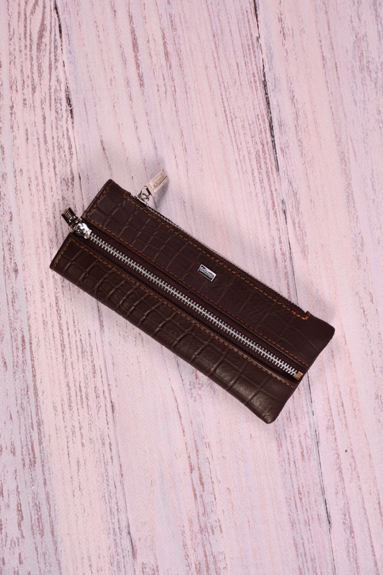 Ключниця чоловіча шкіряна (color.brown) розмір 17/6 см. 