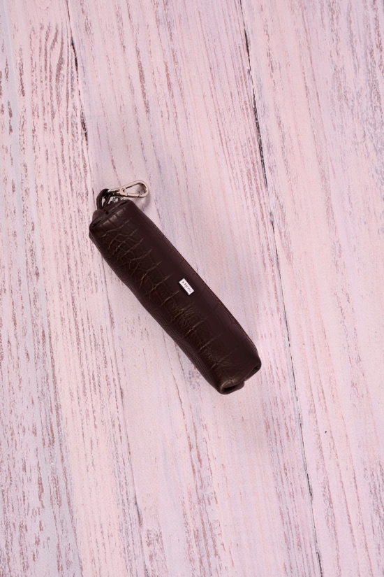 Ключниця чоловіча шкіряна (color.brown) розмір 14/5 см. 