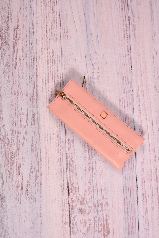 Ключниця жіноча шкіряна (color.pink) розмір 17/7 см. "Alfa Ricco" арт.AR1100LB