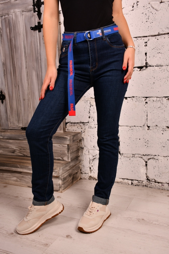Джинси жіночі стрейчові з поясом "Zyh Jeanse" Розміри в наявності : 28, 29, 31, 33 арт.L-88118