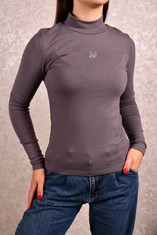 Гольф жіночий (колір сірий) стрейчевий "NANA" Розміри в наявності : 42, 48 арт.S21003