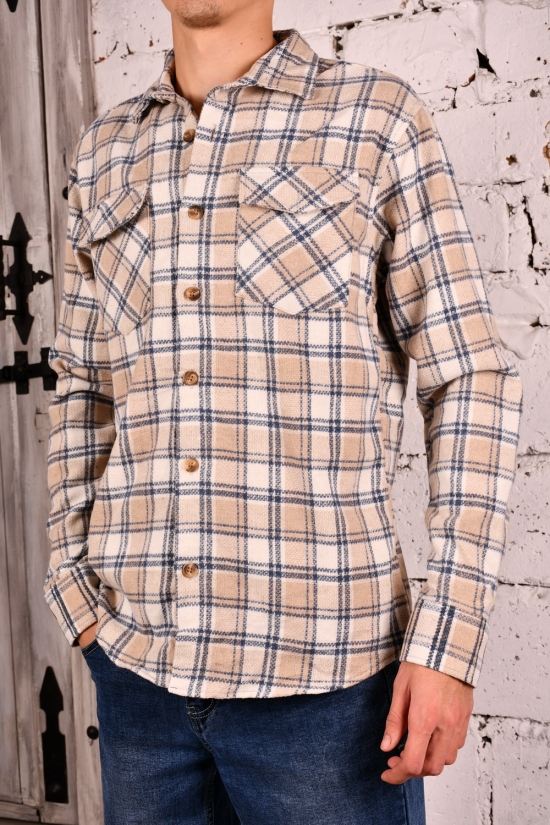 Рубашка мужская "Ronex" 100%COTTON Размеры в наличии : 42, 44, 46, 50 арт.7282/1