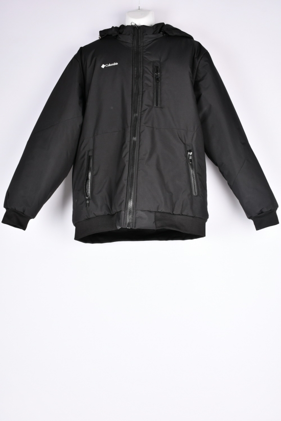 Куртка чоловіча зимова (кол. чорний) на хутрі Розміри в наявності : 56, 60 арт.69