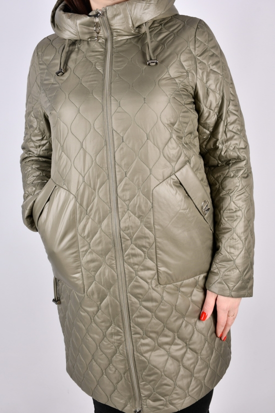 Куртка жіноча (color 452) демісезонна з плащової тканини "Quiet Poem" Розміри в наявності : 50, 58 арт.BM-3182