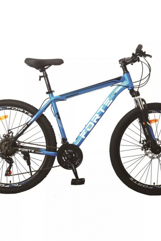 Велосипед (цв.синий) сталь размер рамы 17" размер колес 26" "FORTE BRAVES" арт.136881